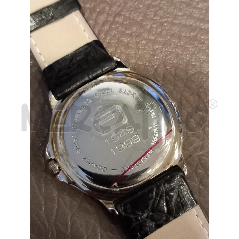 OROLOGIO DA POLSO BULOVA CINTURINO PELLE NERO | Mercatino dell'Usato Roma porta di roma 4