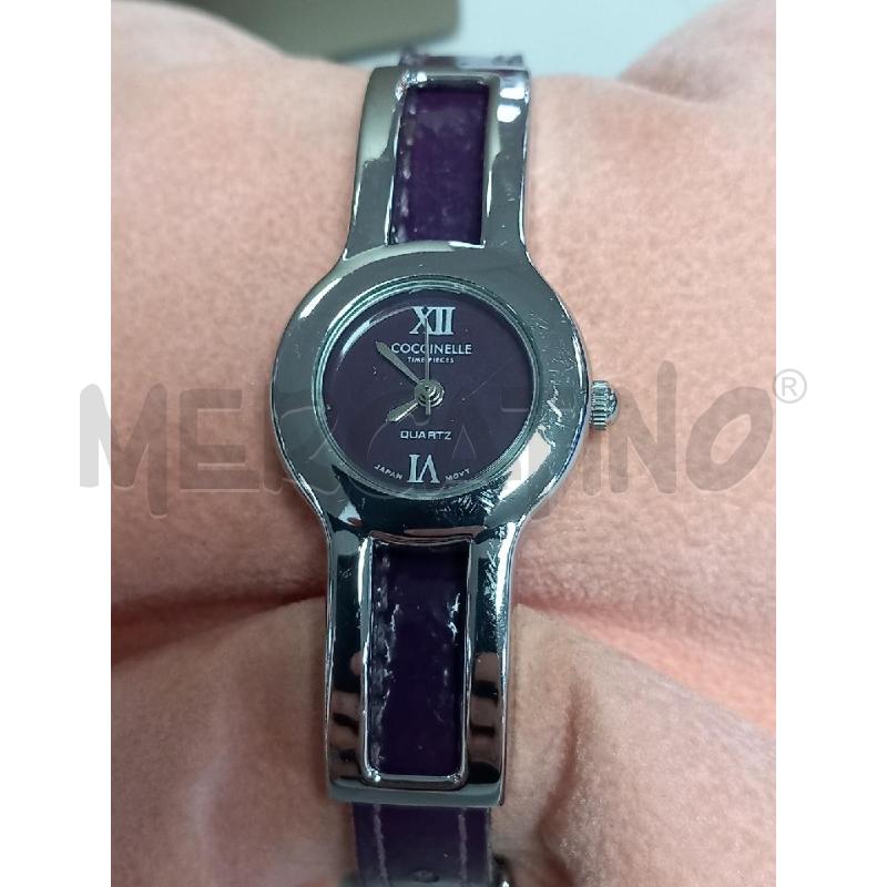 OROLOGIO DA POLSO COCCINELLE CINTURINO VIOLA | Mercatino dell'Usato Roma porta di roma 2