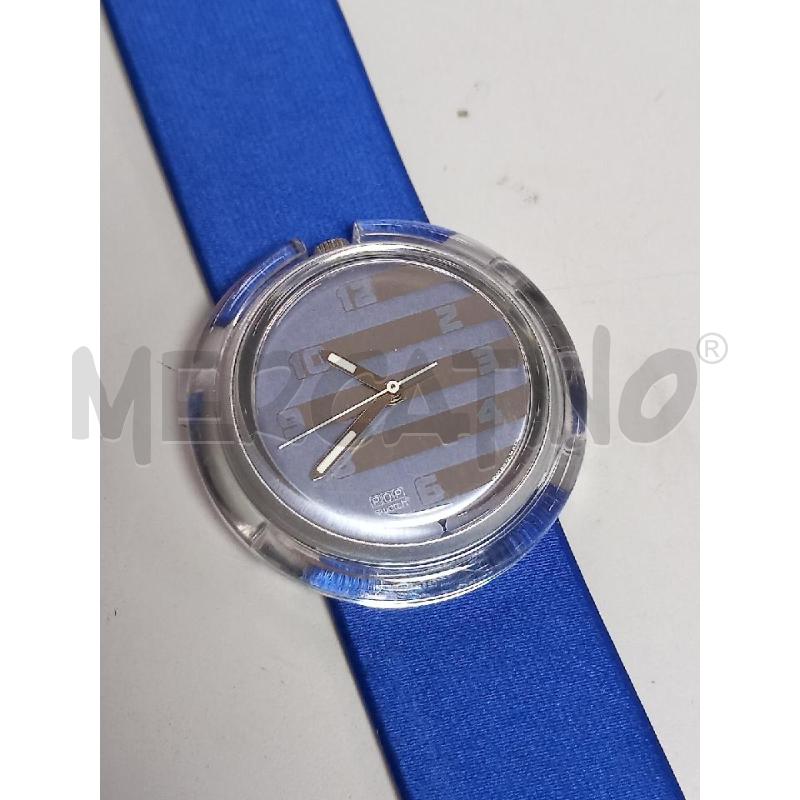 OROLOGIO DA POLSO SWATCH POP GHIACCIO BLU | Mercatino dell'Usato Roma porta di roma 1