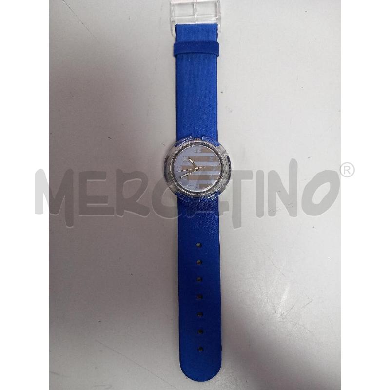 OROLOGIO DA POLSO SWATCH POP GHIACCIO BLU | Mercatino dell'Usato Roma porta di roma 2