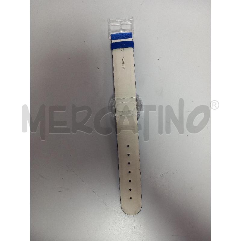 OROLOGIO DA POLSO SWATCH POP GHIACCIO BLU | Mercatino dell'Usato Roma porta di roma 3