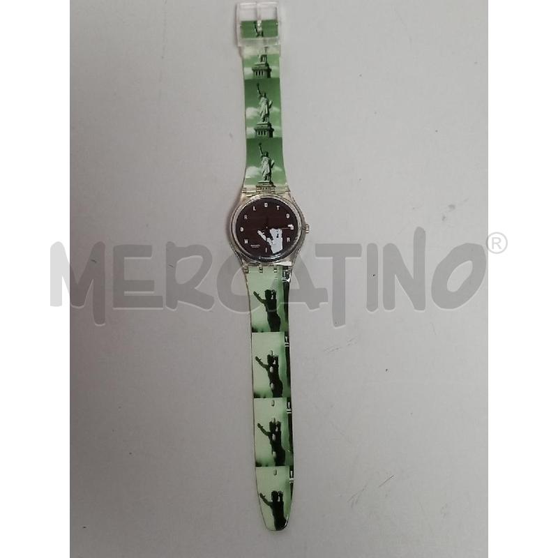 OROLOGIO DA POLSO SWATCH SOLAR WORLDO USA 1997 | Mercatino dell'Usato Roma porta di roma 2