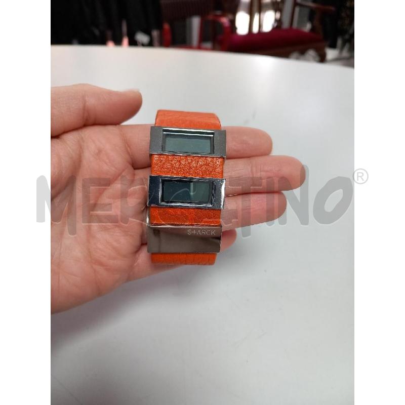 OROLOGIO DA POLSO  PHILIPPE STARCK ARANCIO | Mercatino dell'Usato Roma porta di roma 1
