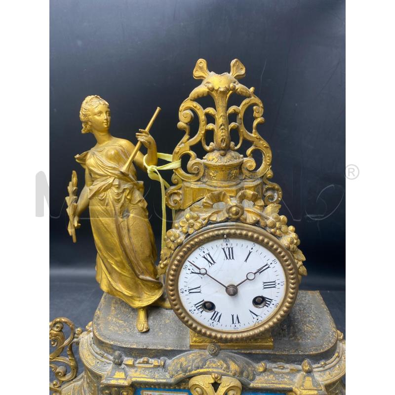 OROLOGIO DA TAVOLO LIBERTY OTTONE FRANCESE | Mercatino dell'Usato Roma porta di roma 3