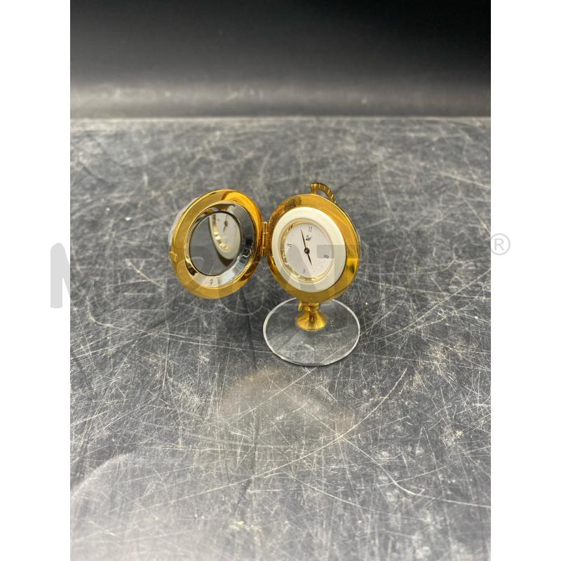 OROLOGIO DA TAVOLO MAPPAMONDO SWAROVKI | Mercatino dell'Usato Roma porta di roma 1