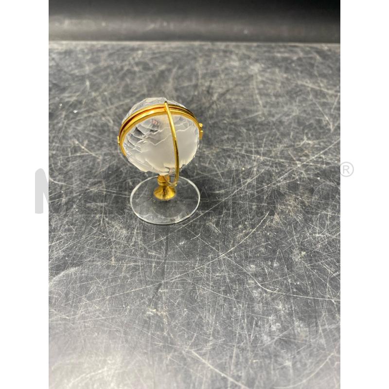 OROLOGIO DA TAVOLO MAPPAMONDO SWAROVKI | Mercatino dell'Usato Roma porta di roma 3