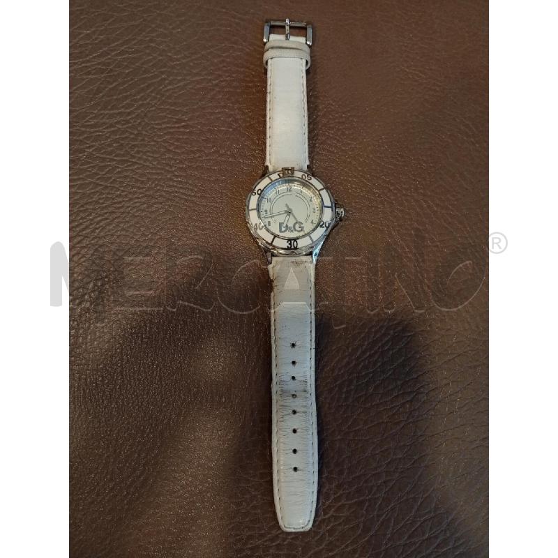 OROLOGIO DOLCE GABBANA BIANCO DA RIV NEW ANCHOR DW0510 | Mercatino dell'Usato Roma porta di roma 1