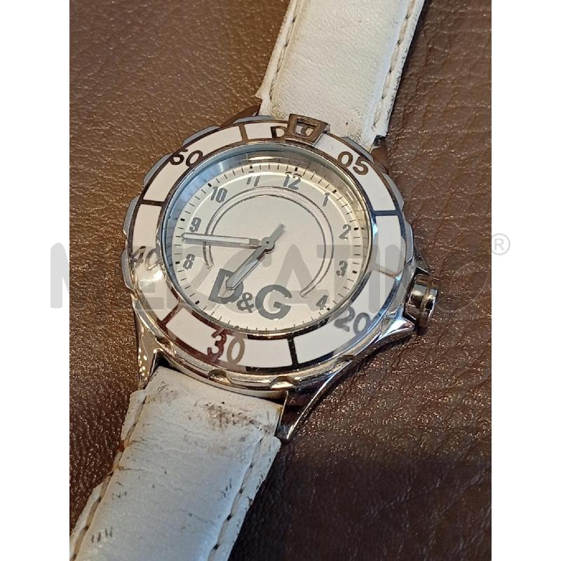 OROLOGIO DOLCE GABBANA BIANCO DA RIV NEW ANCHOR DW0510 | Mercatino dell'Usato Roma porta di roma 2