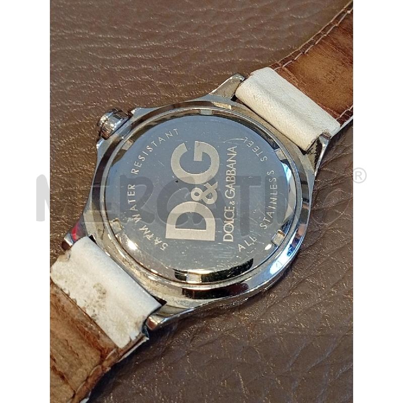 OROLOGIO DOLCE GABBANA BIANCO DA RIV NEW ANCHOR DW0510 | Mercatino dell'Usato Roma porta di roma 4
