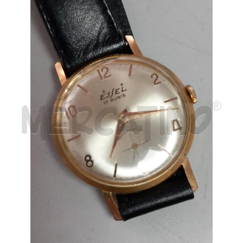 OROLOGIO ESSEL NERO AUTOMATICO | Mercatino dell'Usato Roma porta di roma 2