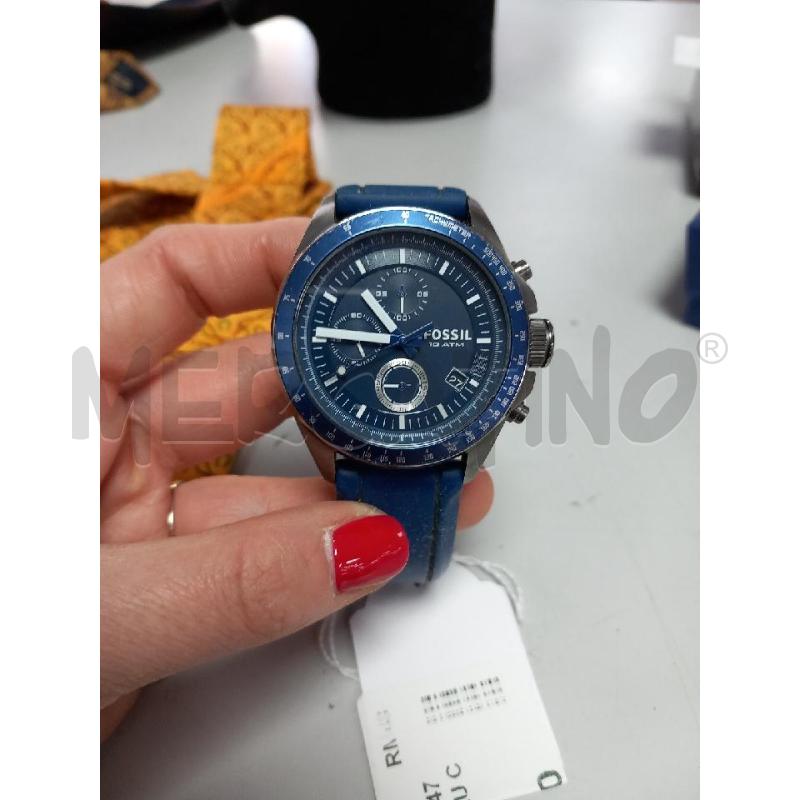 OROLOGIO FOSSIL BLU CH2736 DECKER CHRONOGRAPH  | Mercatino dell'Usato Roma porta di roma 1