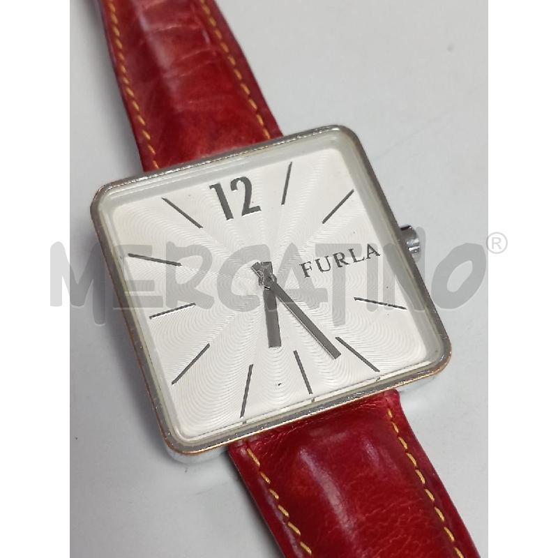 OROLOGIO FURLA C/ ROSSO PELLE | Mercatino dell'Usato Roma porta di roma 2