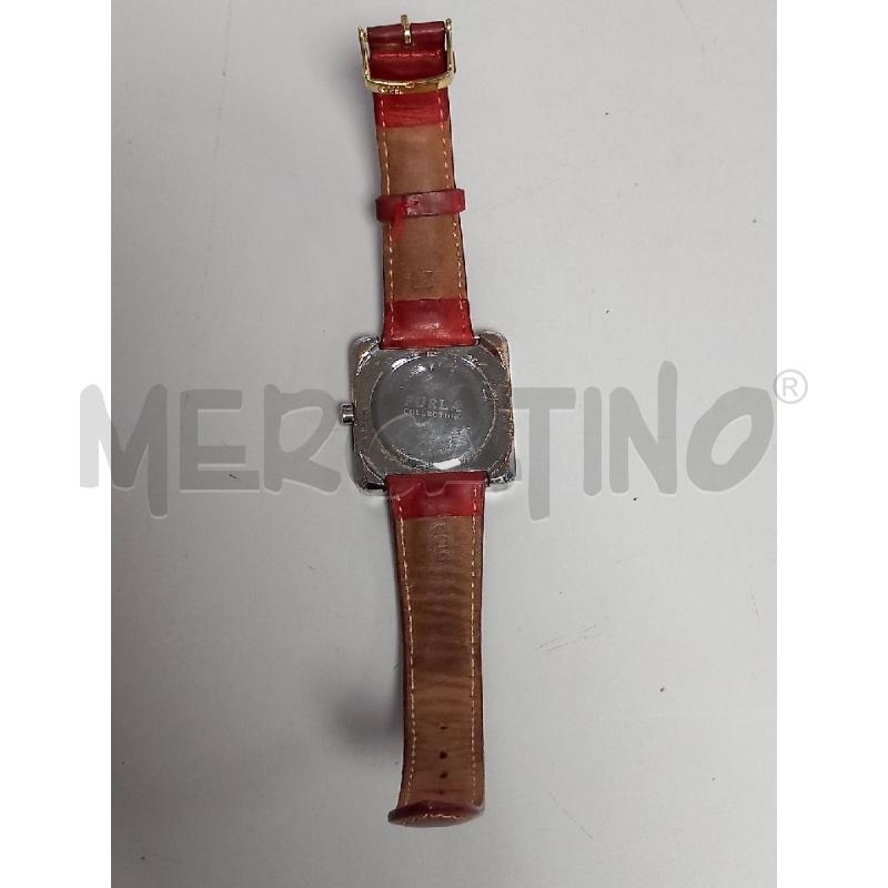 OROLOGIO FURLA C/ ROSSO PELLE | Mercatino dell'Usato Roma porta di roma 3