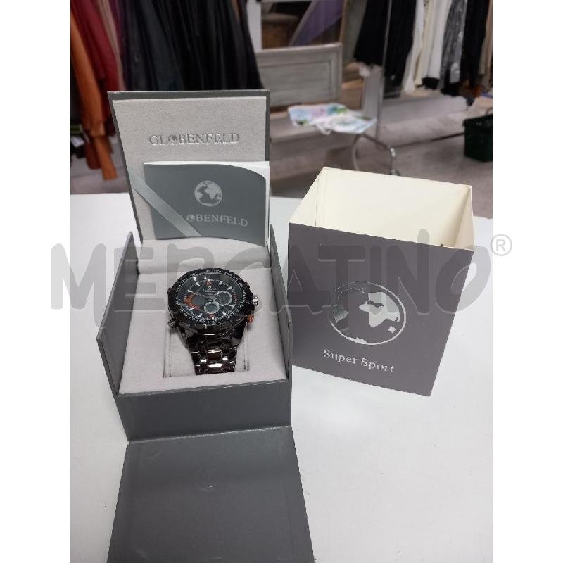 OROLOGIO GLOBENFELD SUPER SPORT NERO | Mercatino dell'Usato Roma porta di roma 1