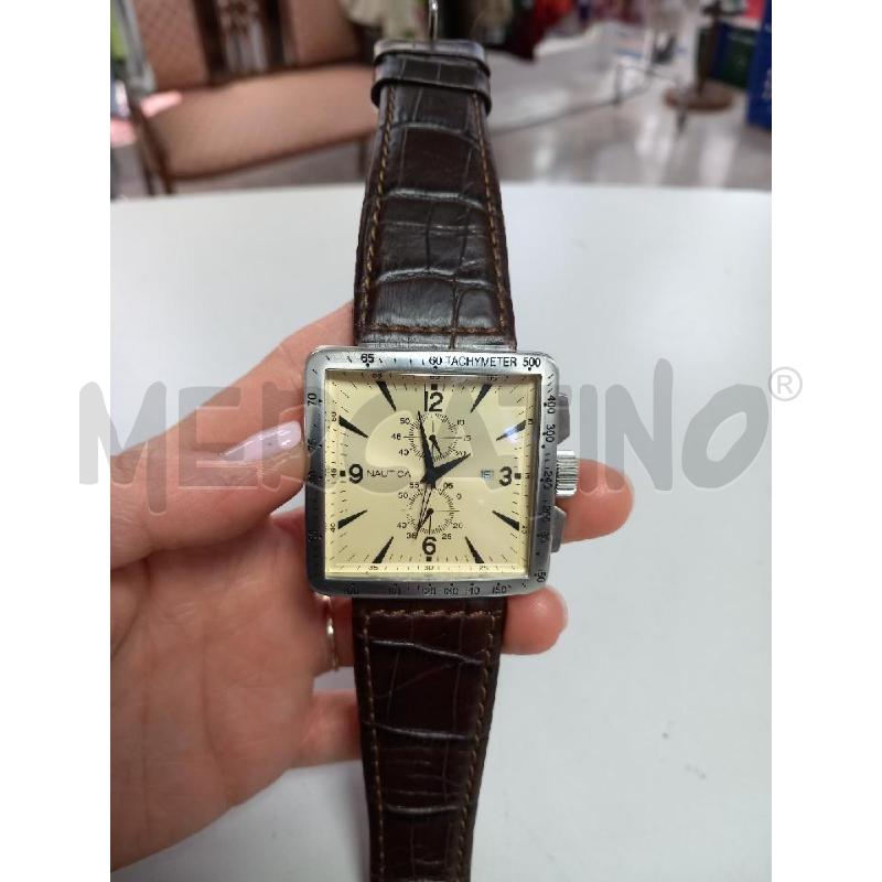 OROLOGIO NAUTICA A17532 CHRONOGRAPH + CINTURINO | Mercatino dell'Usato Roma porta di roma 1
