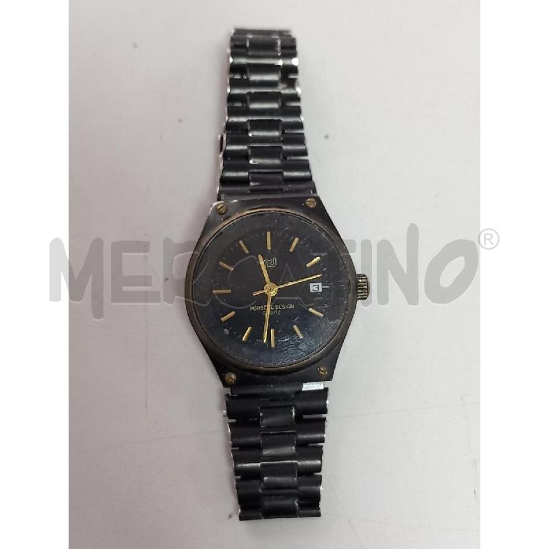 OROLOGIO PORSCHE NERO DA RIV | Mercatino dell'Usato Roma porta di roma 1