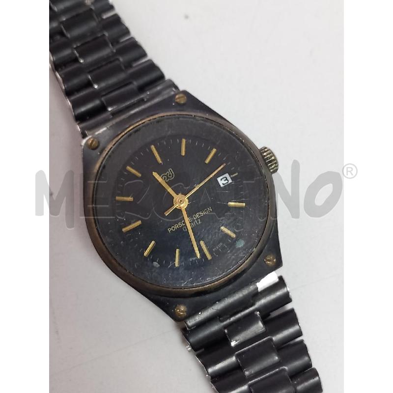 OROLOGIO PORSCHE NERO DA RIV | Mercatino dell'Usato Roma porta di roma 2