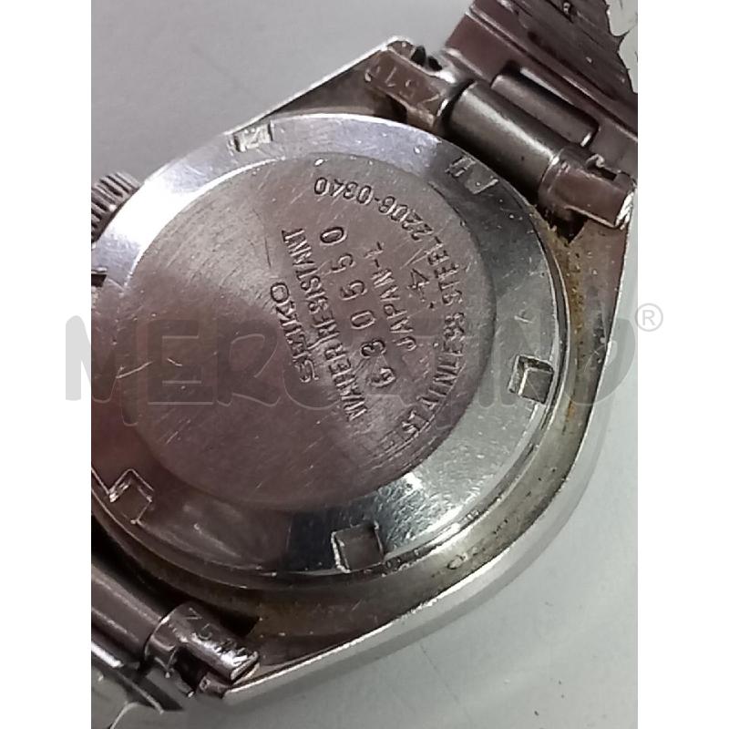 OROLOGIO SEIKO AUTOMATICO ARGENTATO QUADRANTE MARRONE | Mercatino dell'Usato Roma porta di roma 4