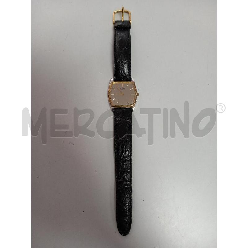 OROLOGIO SEIKO NERO QUADRANTE DORATO | Mercatino dell'Usato Roma porta di roma 1
