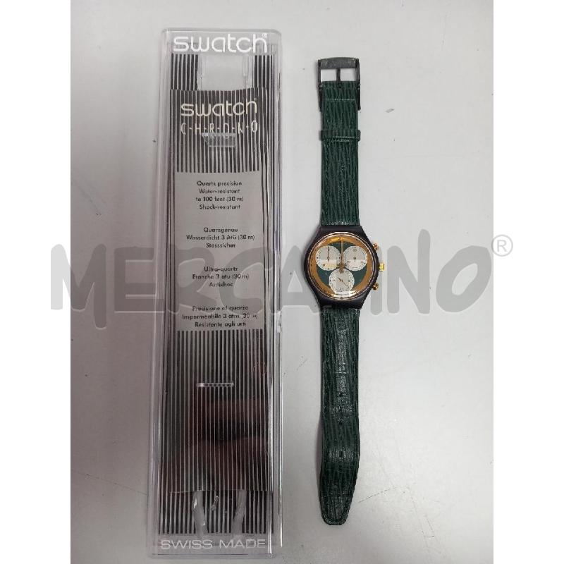 OROLOGIO SWATCH CHRONO ROLLERBALL SCB107  | Mercatino dell'Usato Roma porta di roma 1