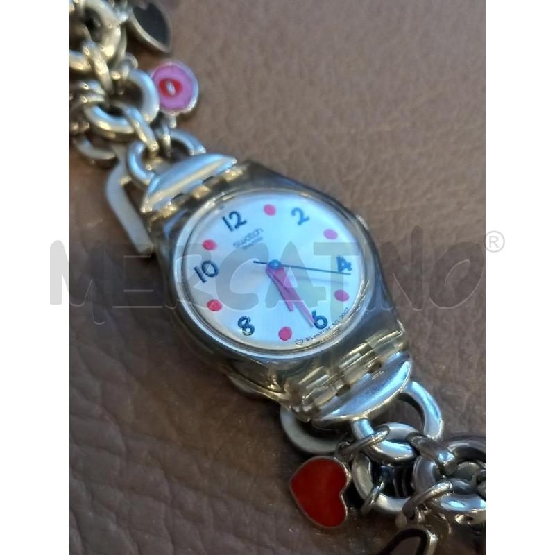 OROLOGIO SWATCH ME AND MY SHOES LM134G CHARM | Mercatino dell'Usato Roma porta di roma 2