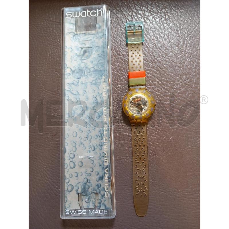 OROLOGIO SWATCH SCUBA JELLY BUBBLES | Mercatino dell'Usato Roma porta di roma 1