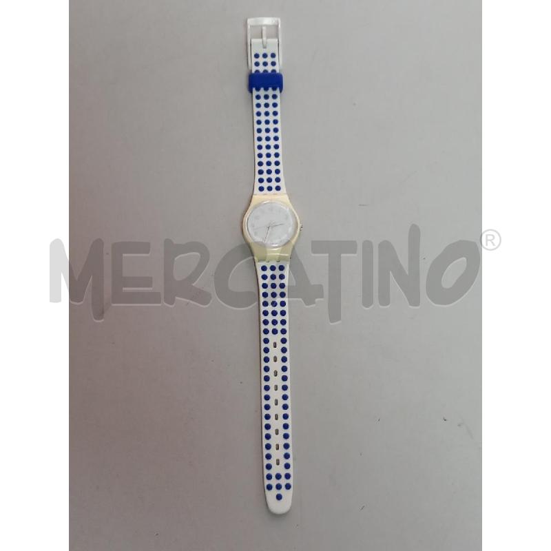 OROLOGIO SWATCJ BLUEDOTS LW159  | Mercatino dell'Usato Roma porta di roma 1