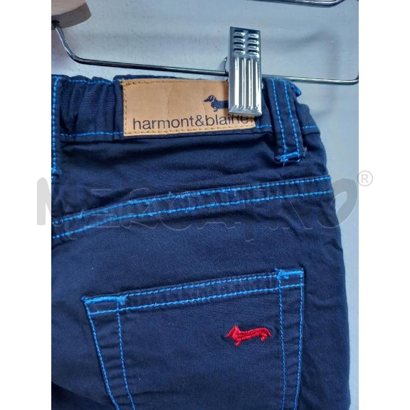 PANTALONCINO B HARMONT & BLAINE BLU | Mercatino dell'Usato Roma porta di roma 3