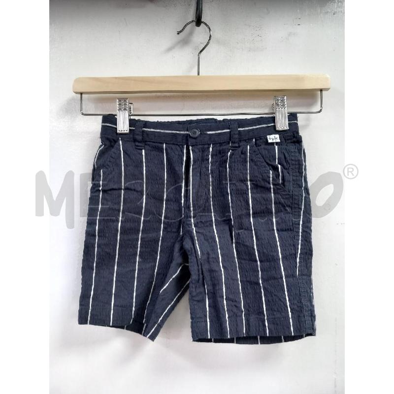 PANTALONCINO B IL GUFO BLU RIGHE BIANCO | Mercatino dell'Usato Roma porta di roma 1
