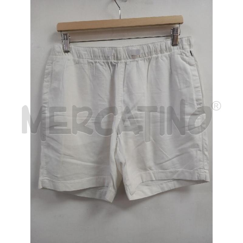 PANTALONCINO UOMO NAPAPIJRI BIANCO | Mercatino dell'Usato Roma porta di roma 1