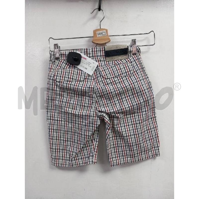 PANTALONE B SIVIGLIA BIANCO TARTAN ROSSO GRIGIO | Mercatino dell'Usato Roma porta di roma 3