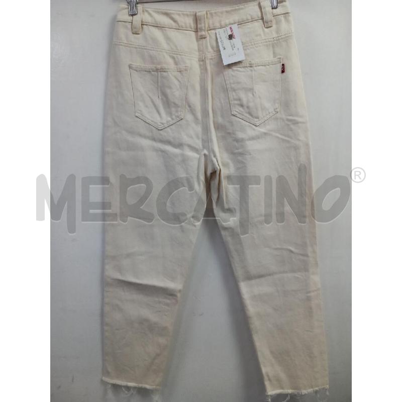 PANTALONE DONNA BEIGE ESE-Y | Mercatino dell'Usato Roma porta di roma 2
