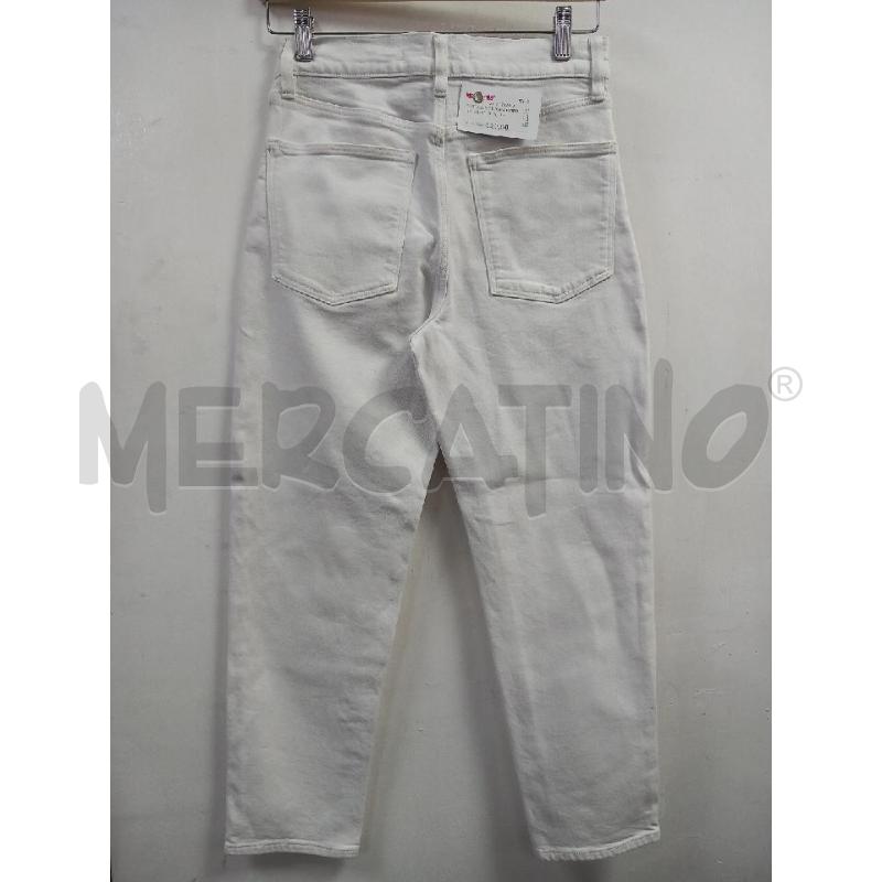 PANTALONE DONNA BIANCA COMPTOIR | Mercatino dell'Usato Roma porta di roma 2