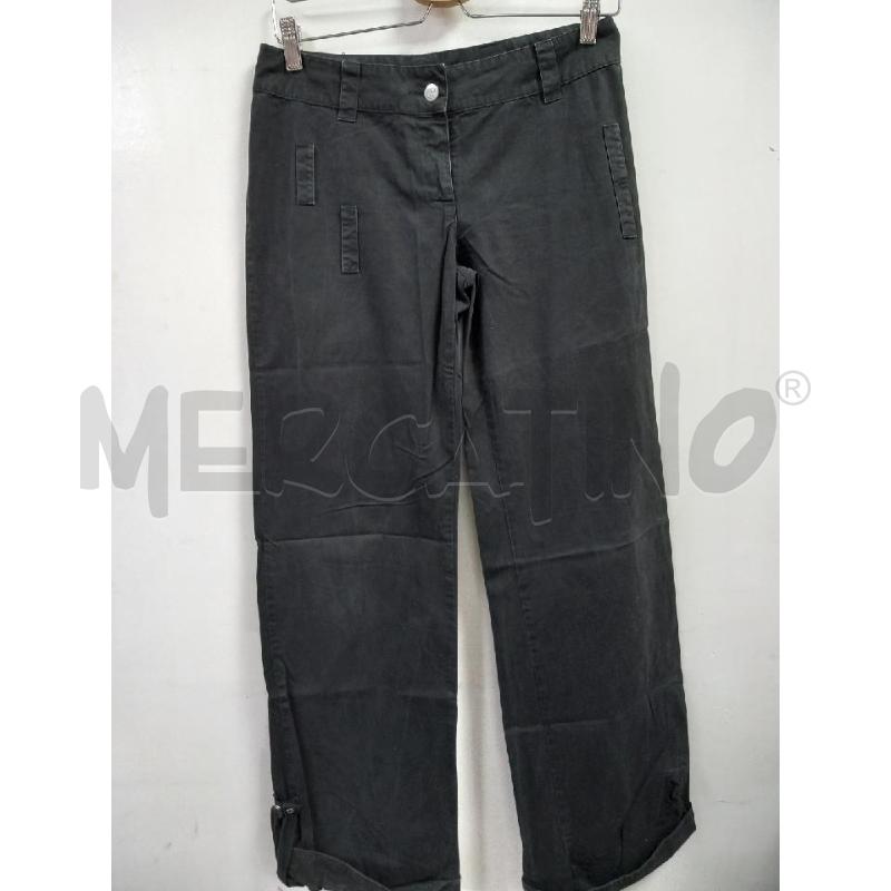 PANTALONE DONNA DON DUP NERO | Mercatino dell'Usato Roma porta di roma 1