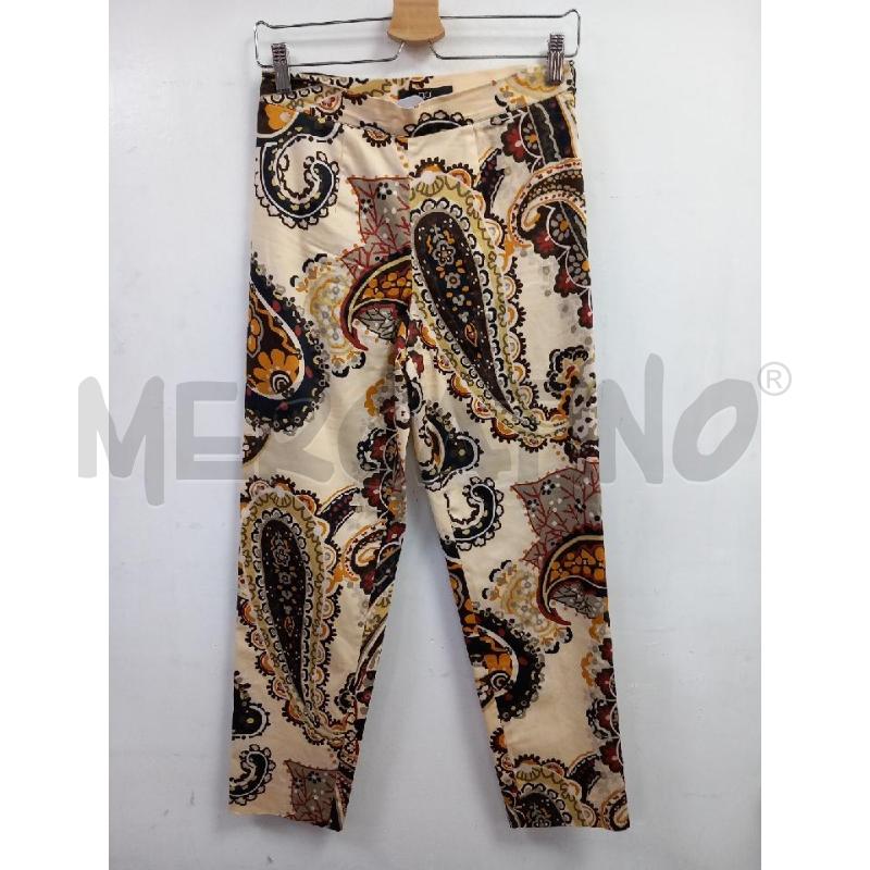 PANTALONE DONNA GAI MATTIOLO FANTASIA COLORATO | Mercatino dell'Usato Roma porta di roma 1