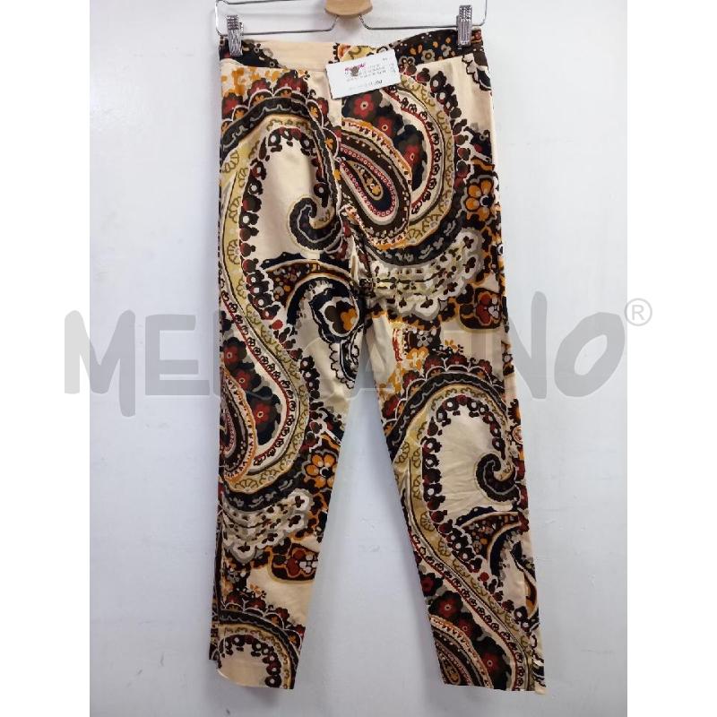 PANTALONE DONNA GAI MATTIOLO FANTASIA COLORATO | Mercatino dell'Usato Roma porta di roma 2