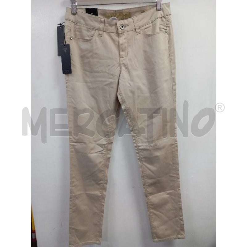 PANTALONE DONNA GUESS BEIGE | Mercatino dell'Usato Roma porta di roma 1