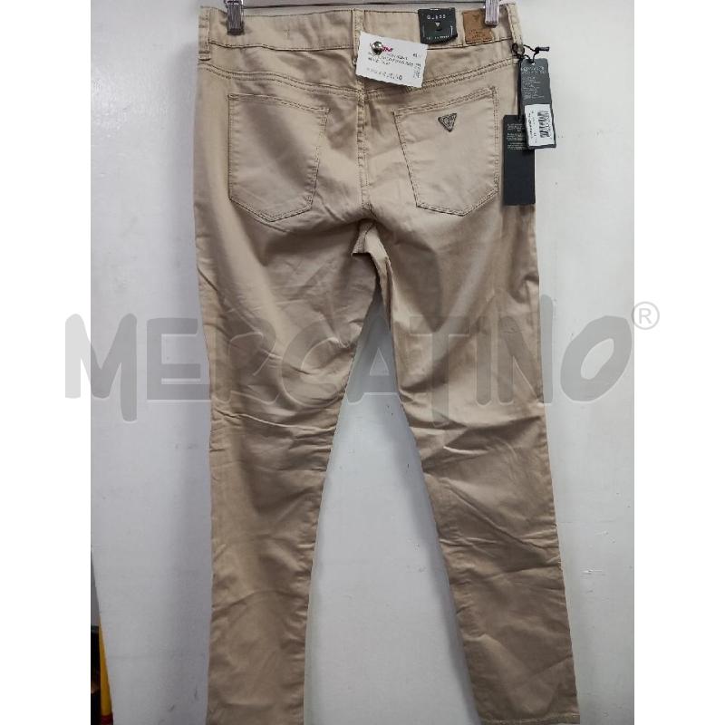 PANTALONE DONNA GUESS BEIGE | Mercatino dell'Usato Roma porta di roma 2