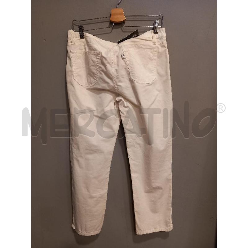 PANTALONE DONNA JECKERSON BIANCO | Mercatino dell'Usato Roma porta di roma 2