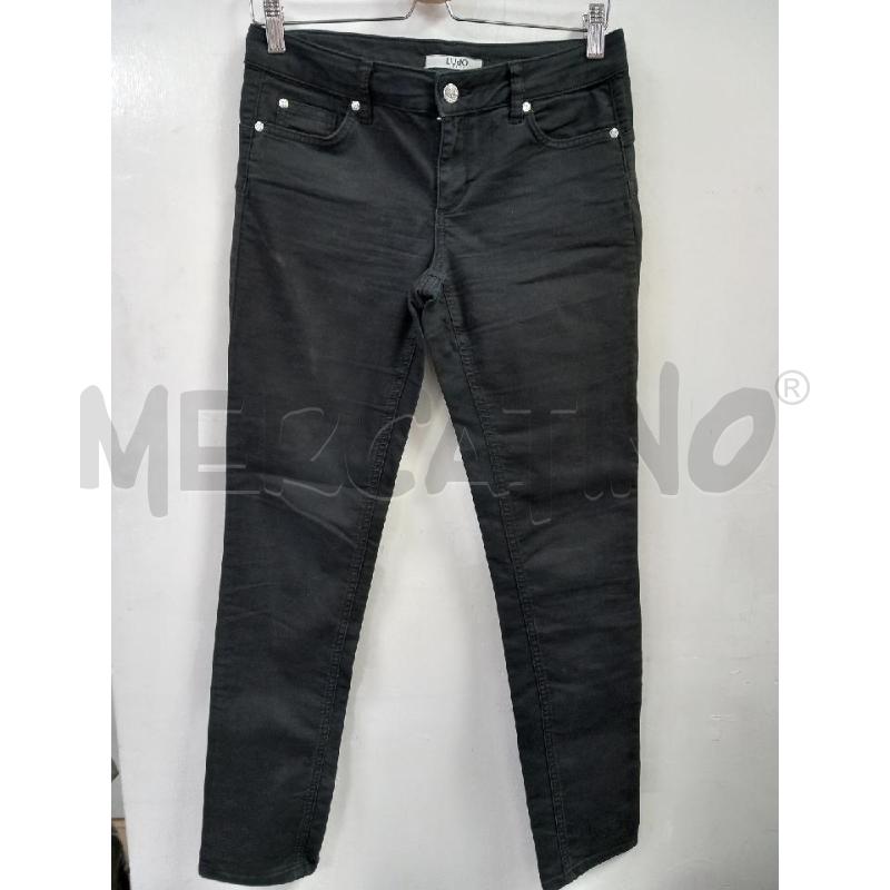 PANTALONE DONNA LIU JO NERI | Mercatino dell'Usato Roma porta di roma 1