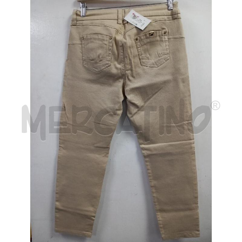 PANTALONE DONNA LUISA SPAGNOLI BEIGE | Mercatino dell'Usato Roma porta di roma 2