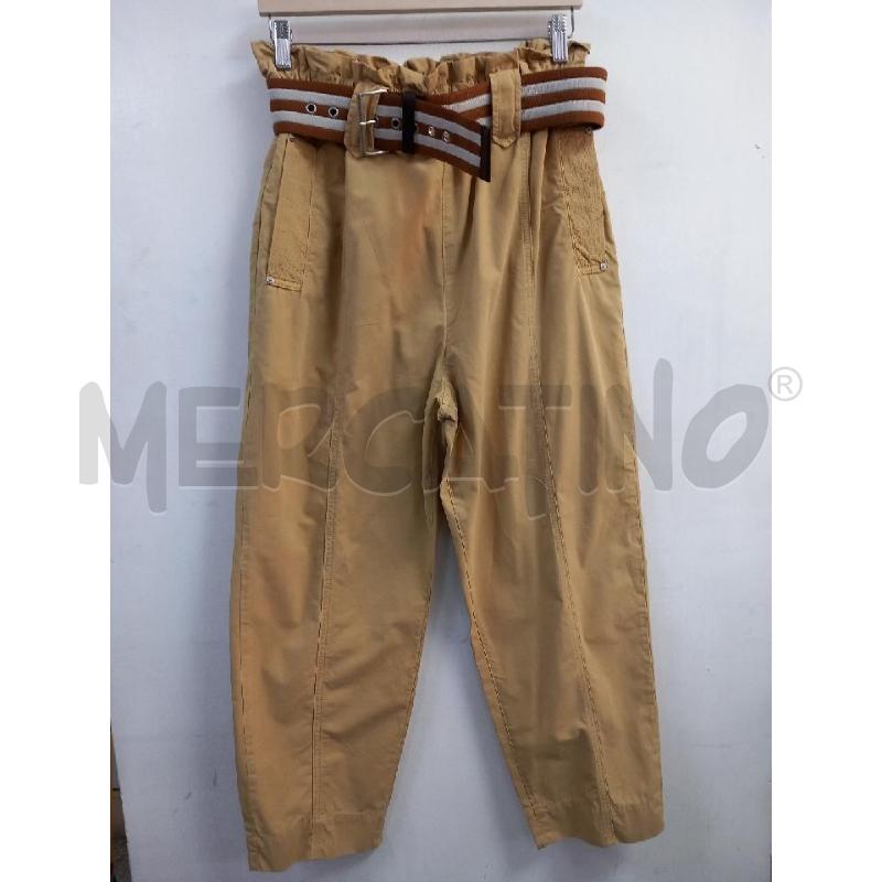 PANTALONE DONNA PINKO GIALLO OCRA  | Mercatino dell'Usato Roma porta di roma 1