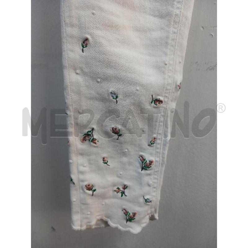PANTALONE DONNA POLO RALPH LAUREN BIANCHI FIORELLINI | Mercatino dell'Usato Roma porta di roma 5