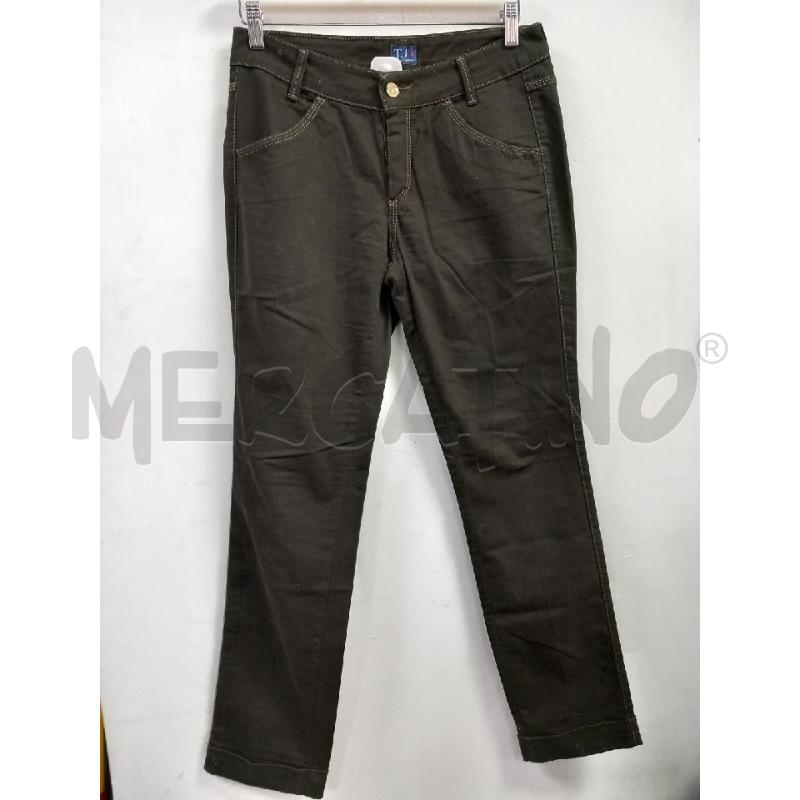 PANTALONE DONNA TRUSSARDI MARRONE | Mercatino dell'Usato Roma porta di roma 1
