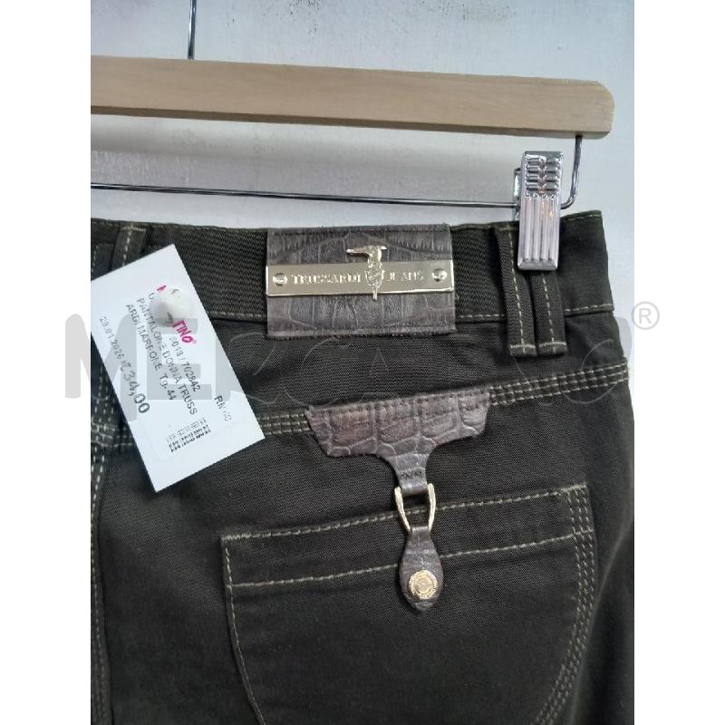PANTALONE DONNA TRUSSARDI MARRONE | Mercatino dell'Usato Roma porta di roma 3