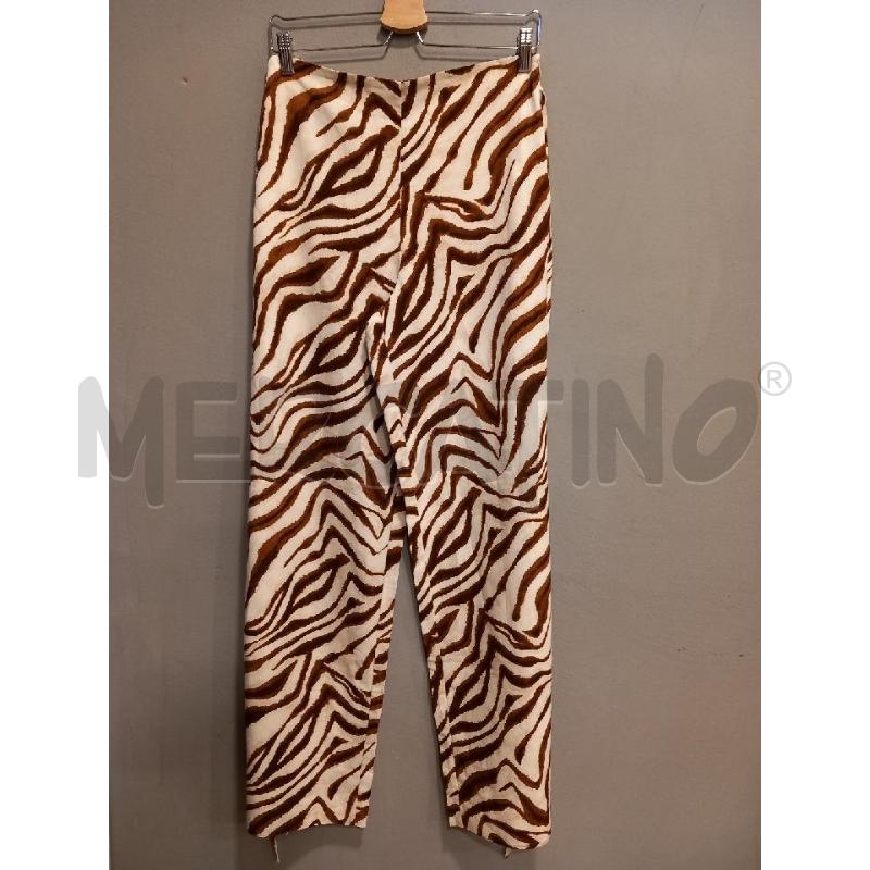 PANTALONE DONNA ZARA BEIGE FANTASIA MARR | Mercatino dell'Usato Roma porta di roma 1