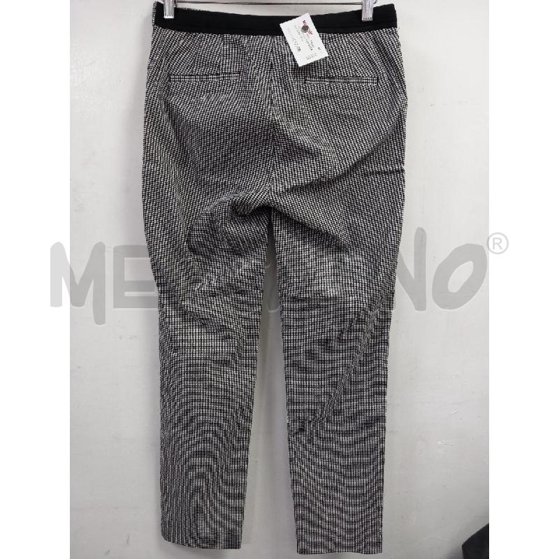 PANTALONE DONNA ZARA BIA NERO | Mercatino dell'Usato Roma porta di roma 2