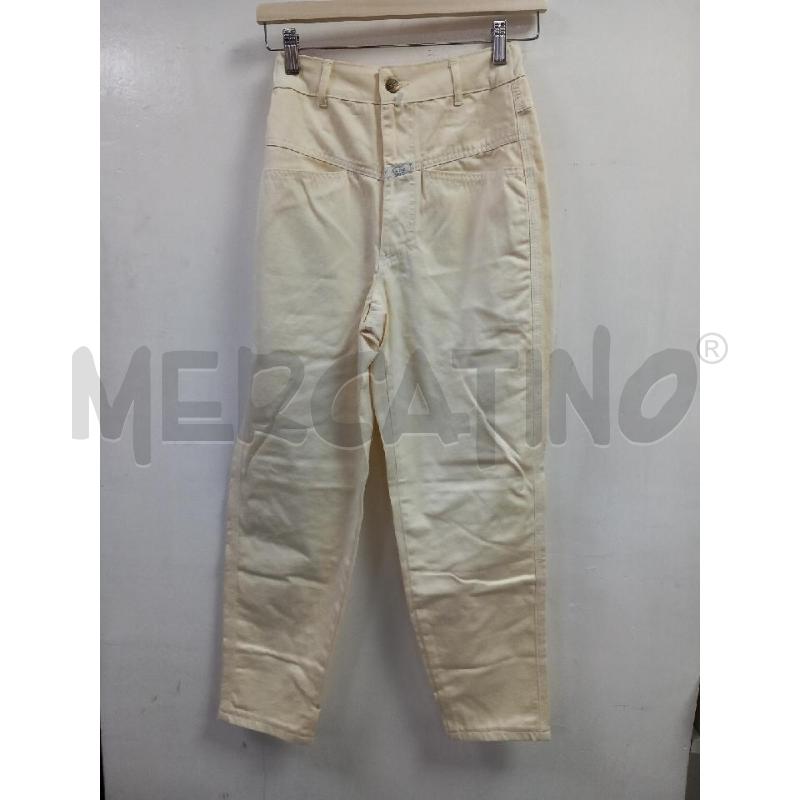 PANTALONE D CLOSED BEIGE | Mercatino dell'Usato Roma porta di roma 1