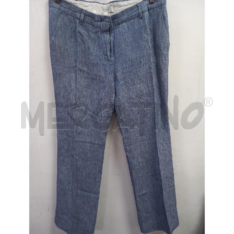 PANTALONE D INTREND BLU LINO | Mercatino dell'Usato Roma porta di roma 1