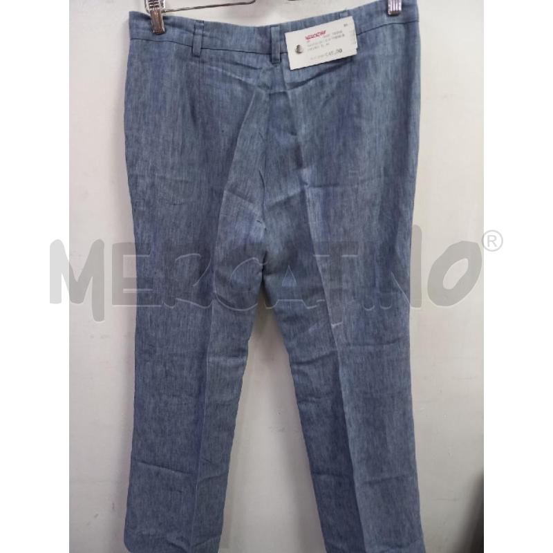 PANTALONE D INTREND BLU LINO | Mercatino dell'Usato Roma porta di roma 2